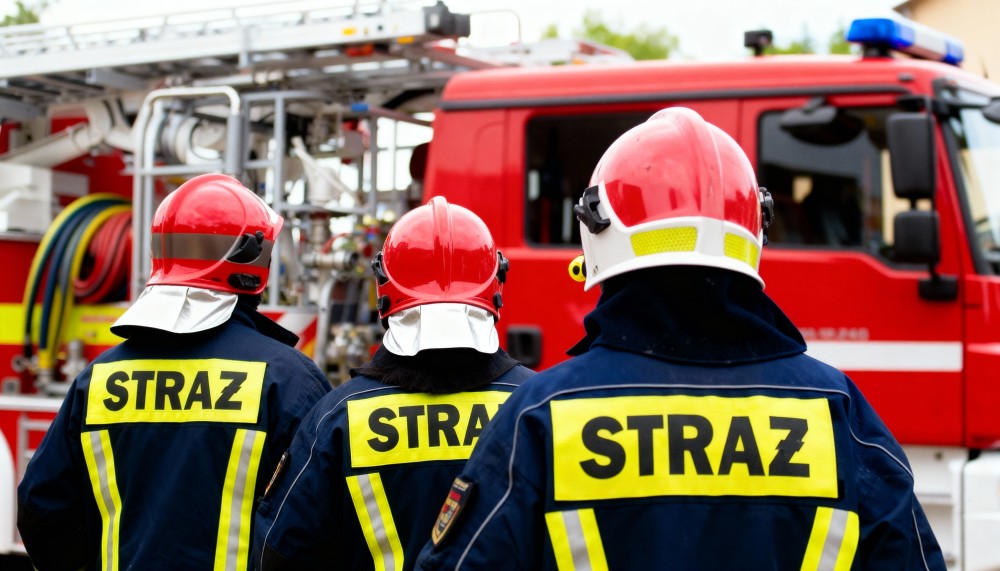 Gminne ćwiczenia ratownicze: strażacy w akcji w Gdowie