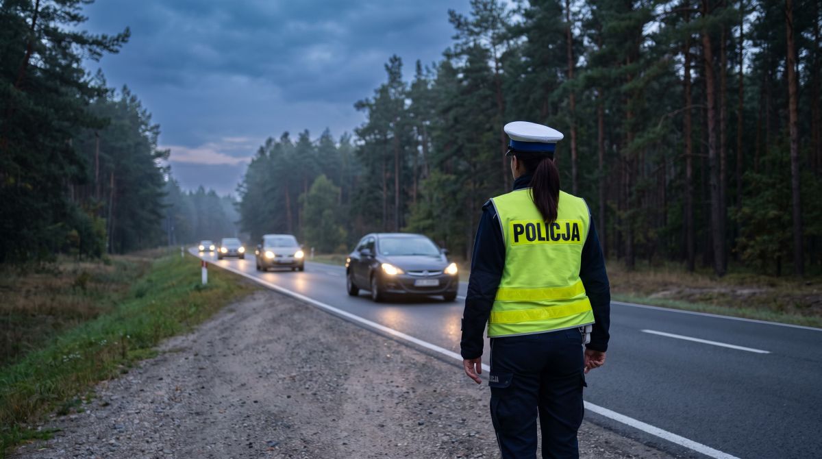 Hulajnoga, alkohol i wysoki mandat: 50-latek ukarany za jazdę po pijanemu