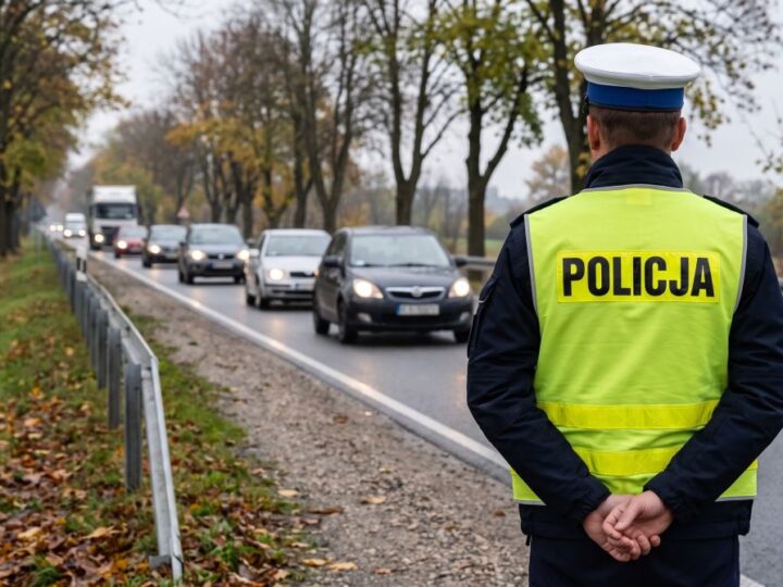 Nocny pościg w Nowym Targu: nietrzeźwy kierowca z nastolatkami na pokładzie