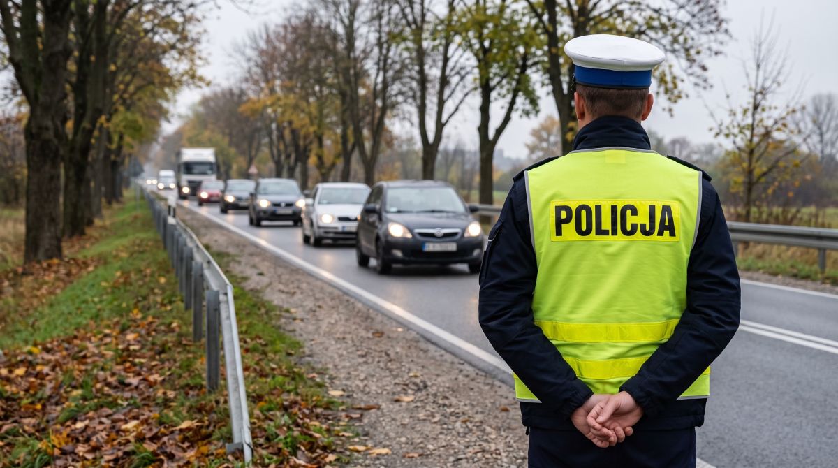Nocny pościg w Nowym Targu: nietrzeźwy kierowca z nastolatkami na pokładzie
