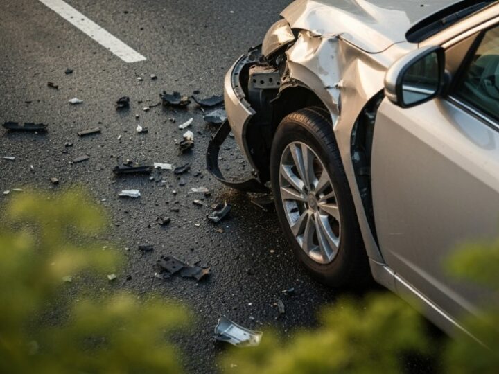 Poważny wypadek w Osieku: Skuter zderzył się z dostawczakiem, 17-latek w szpitalu